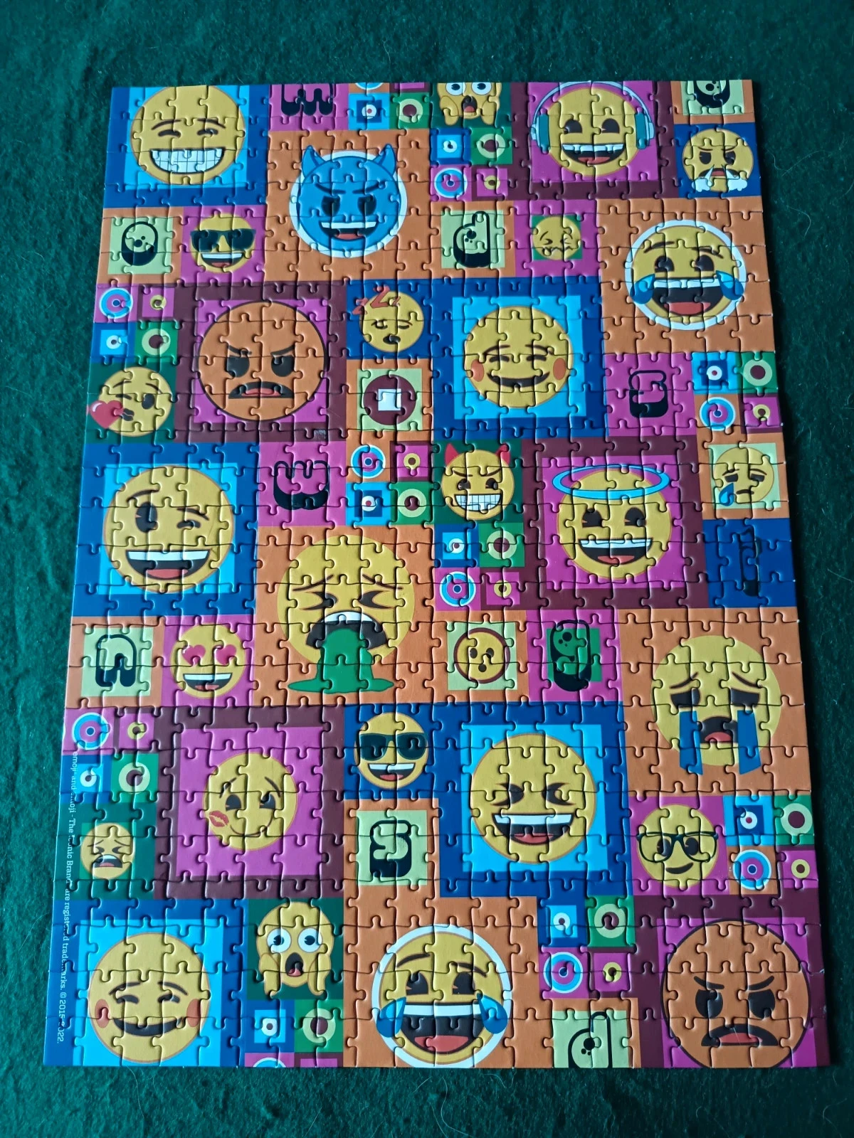 Lot 2 puzzels 500 stukjes emoji – photo 3
